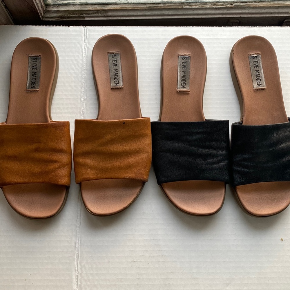 Steve Madden size 6.5 sandal bundle!